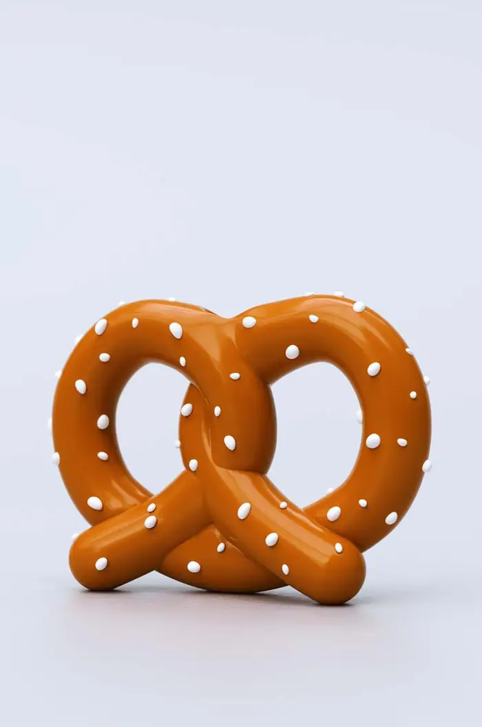 vaso decorativo Bretzel Vase Marrone