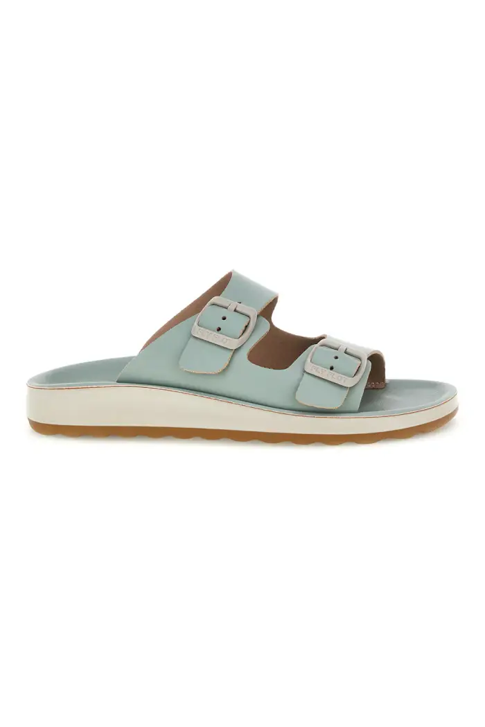 FLY FLOT Ciabatte verdi con plantare anatomico e suola Plumatech 9077077ZZ [VERDE]
