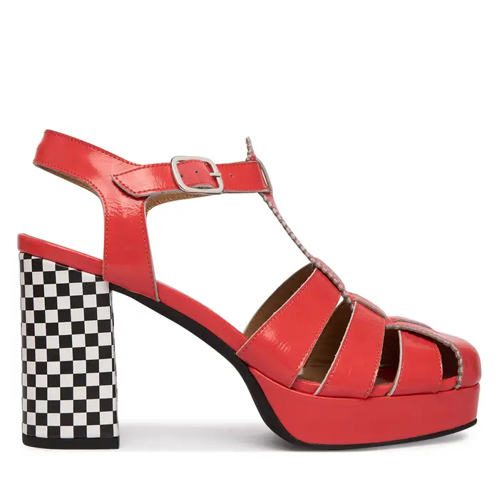 Fly London Sandali Evitfly P145452 Rosso