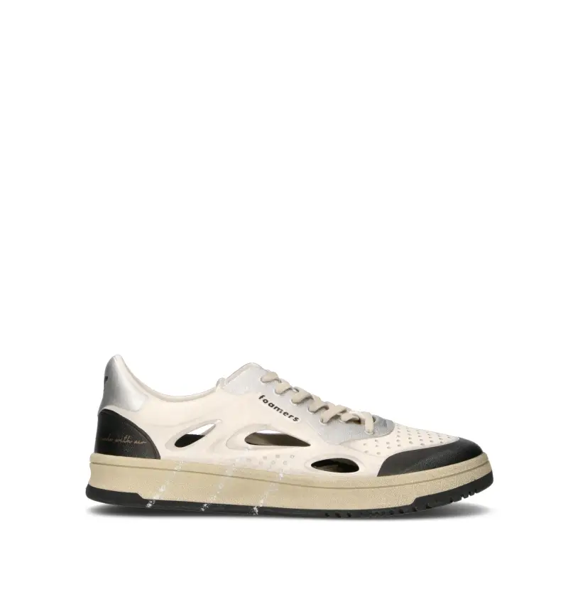 FOAMERS Sneaker donna bianca/nera Vario