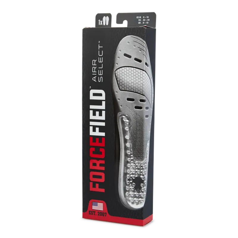 Forcefield Airr Select unisex Insoles - Nero - Gel Insole - Foot Locker