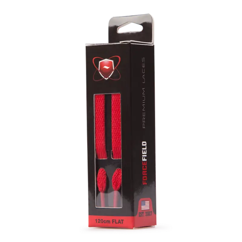 Forcefield Premium Laces unisex Cura delle scarpe - Rosso - Poliestere - Foot Locker