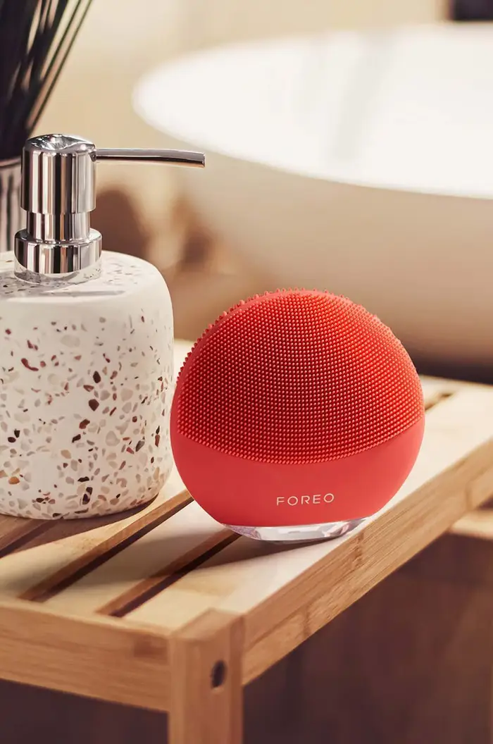 massaggiatore a doppia faccia per la pulizia del viso LUNA™ 4 mini Arancione miniatura 5