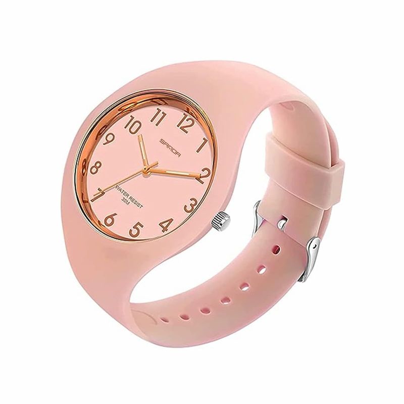Forrader Orologio Sportivo Donna Silicone Rosa