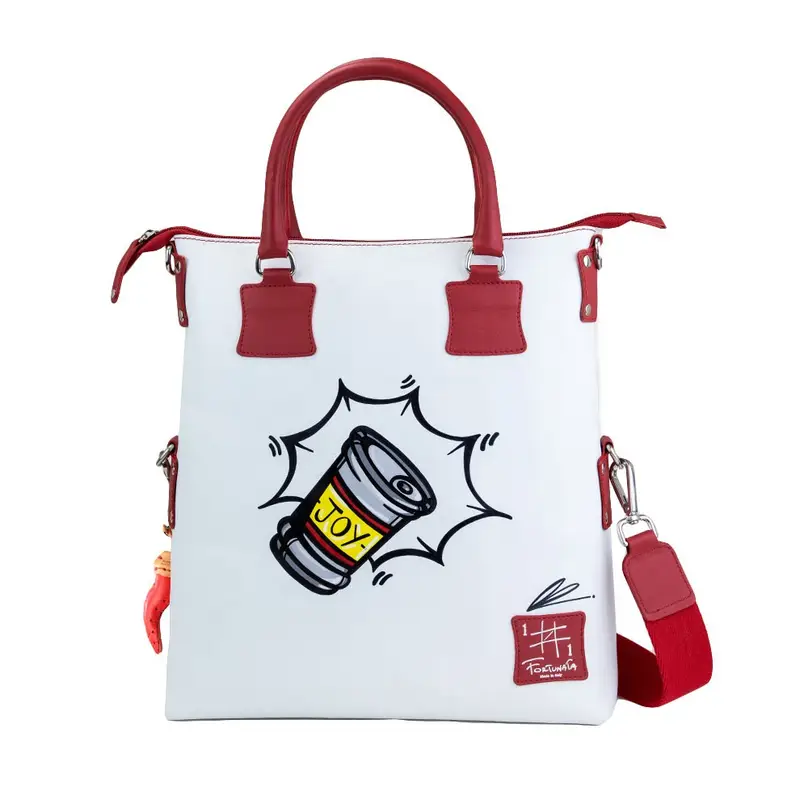 Fortunata Borsa Dipinta Mano - Doodle