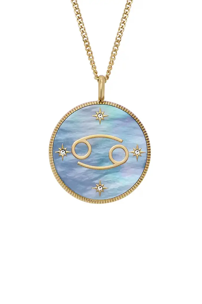 Fossil collana JEWELRY Blu