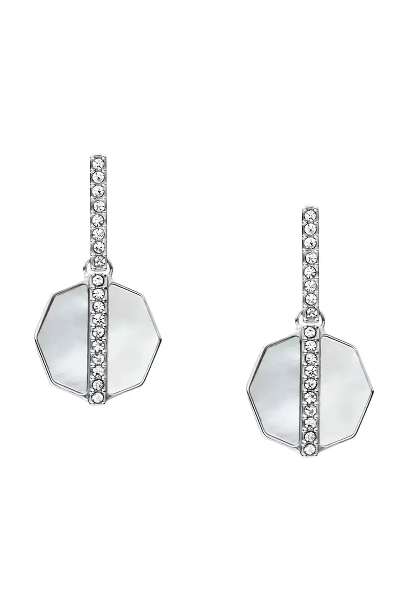 Fossil Orecchini Argento 3568298