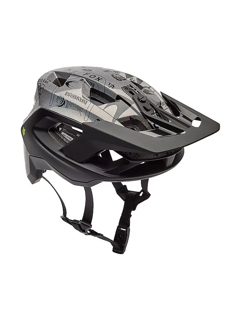 FOX Casco da bici Speedframe Pro Lunar nero