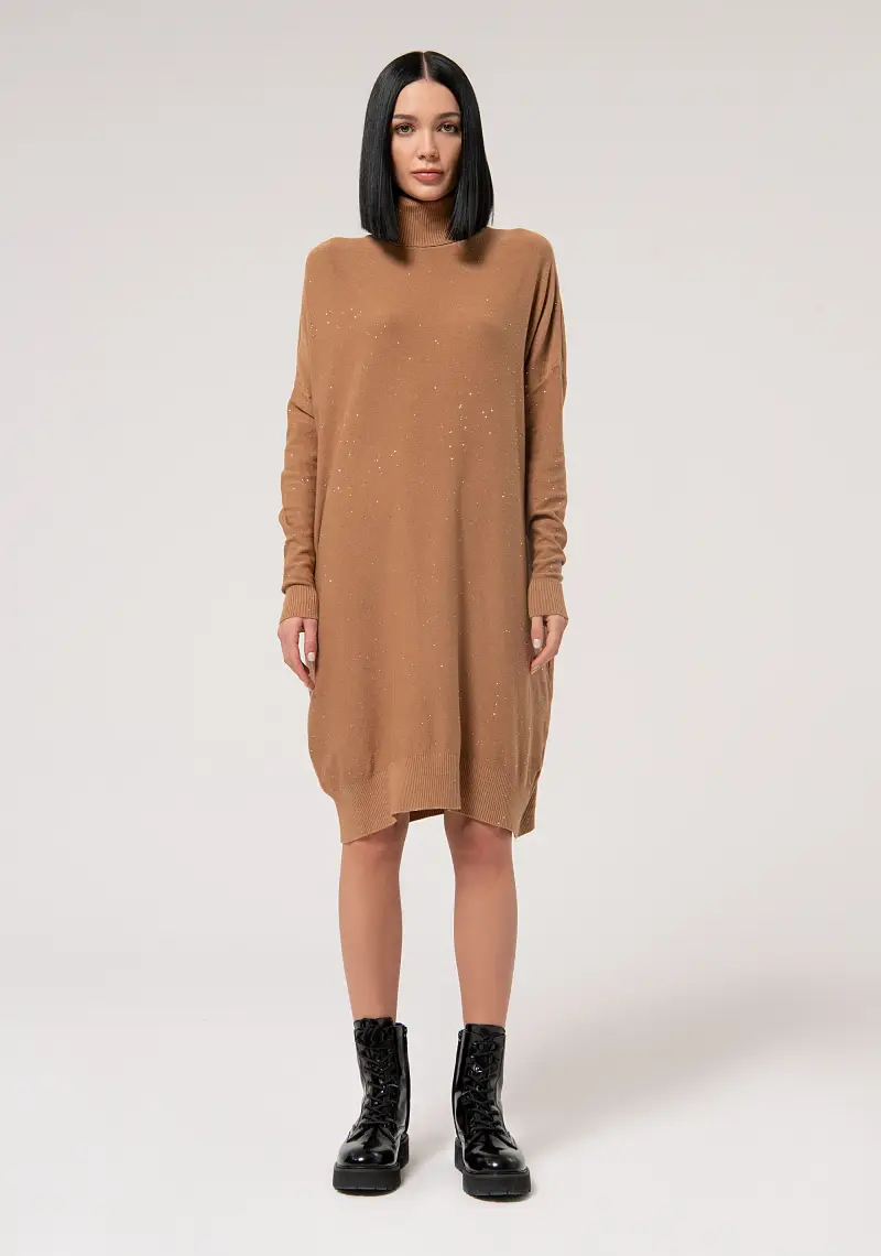 Fracomina Abito over midi in maglia