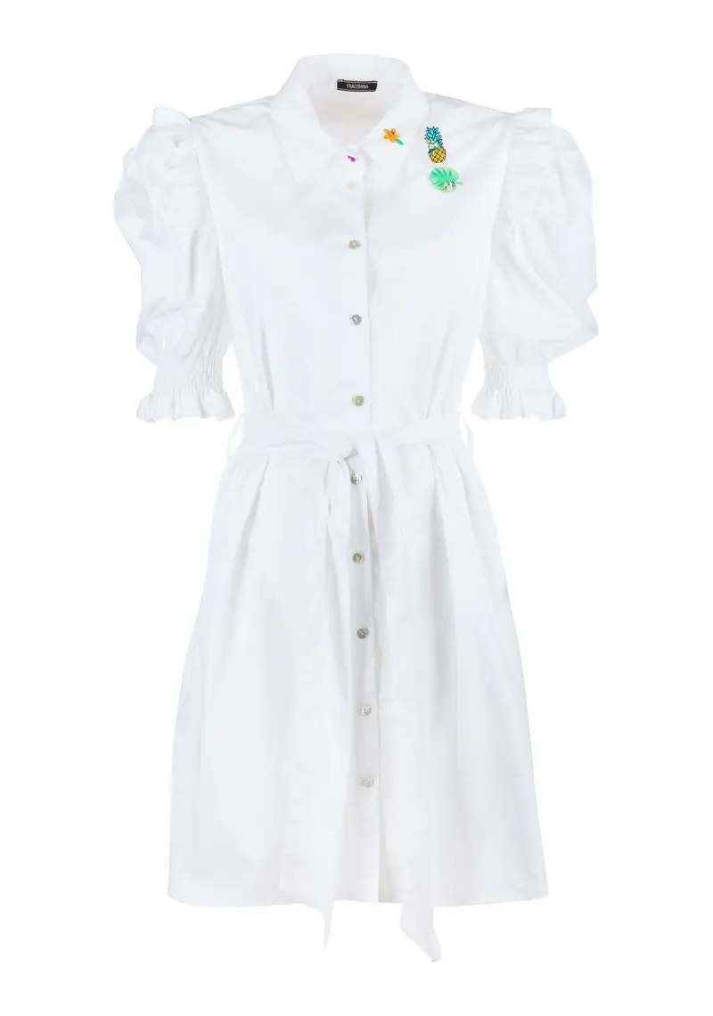 Fracomina Abito regular modello chemisier in popeline