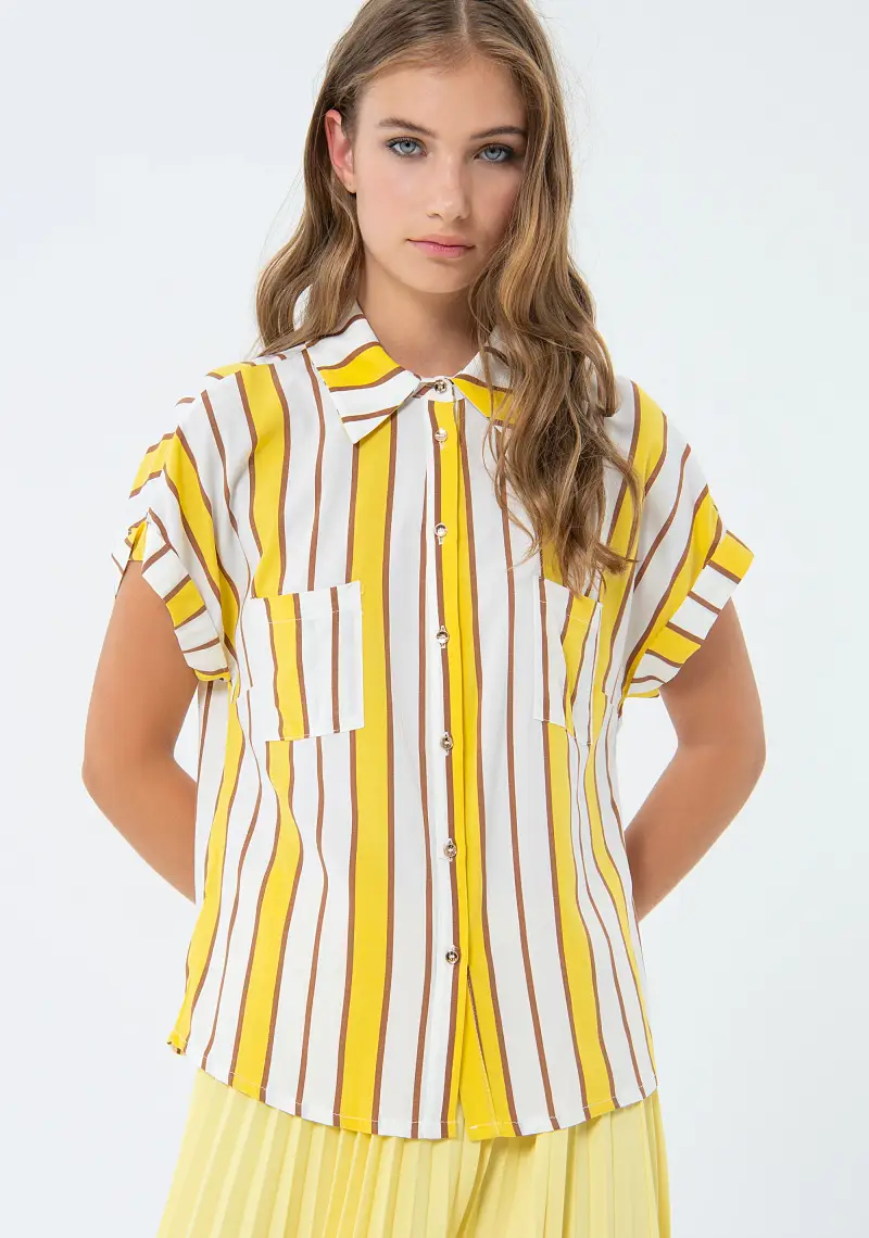 Fracomina Camicia over a righe