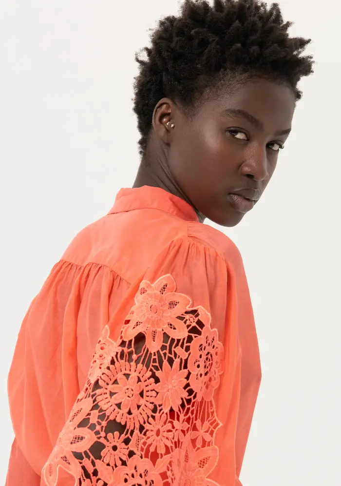Fracomina Camicia over in organza