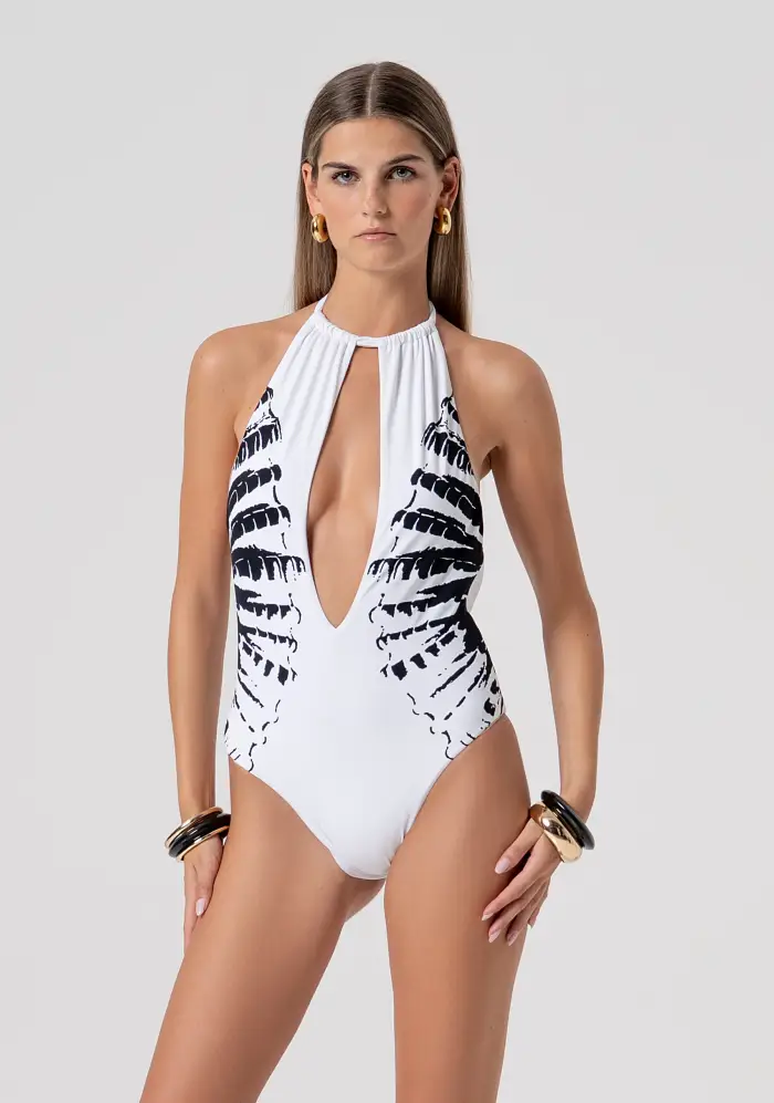 Fracomina Costume intero con stampa