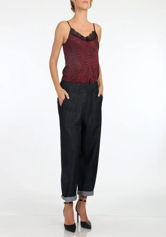 Fracomina Jeans chinos gamba effetto baloon