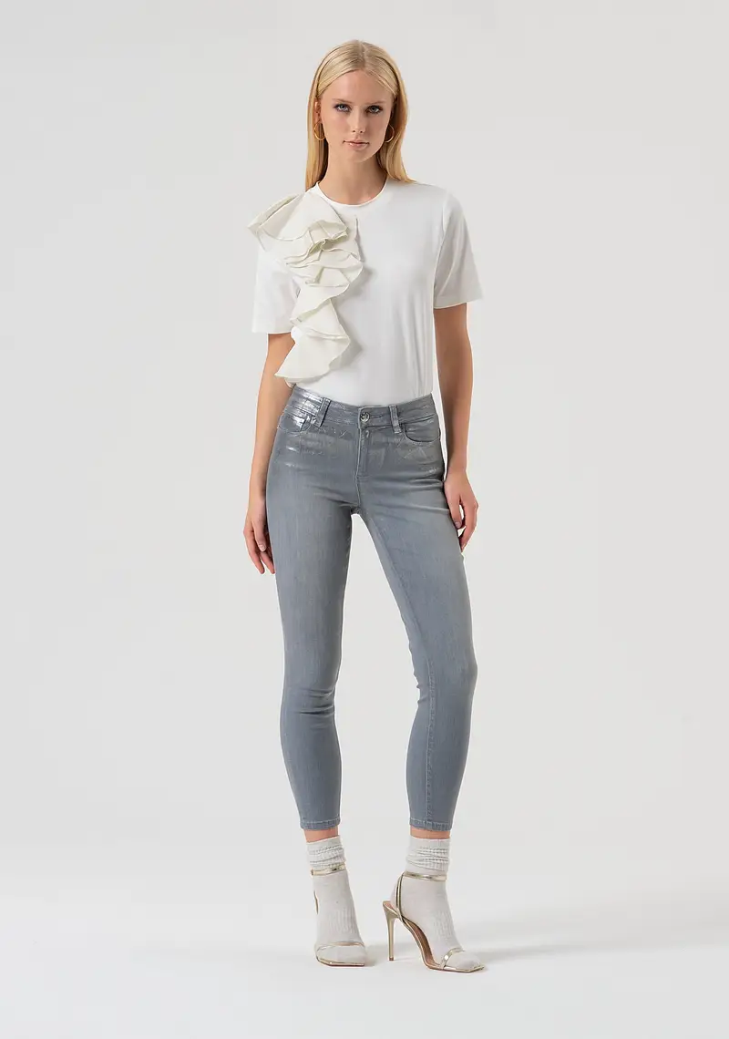 Fracomina Jeans Grigio 2363099