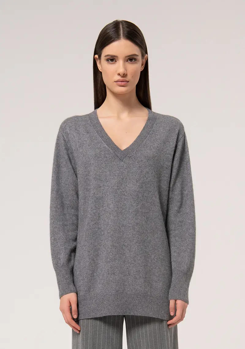 Fracomina Maglia ampia con lana