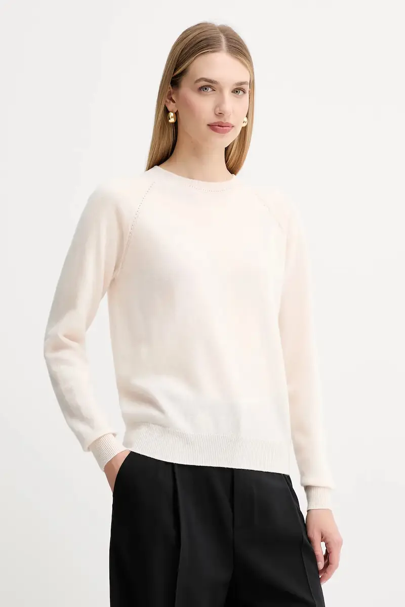 Fracomina maglione in lana donna colore arancione FR25WT7012K47301