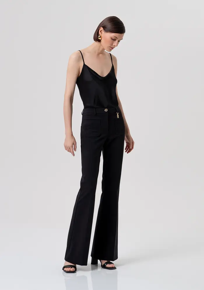 Fracomina Pantalone bootcut in punto milano