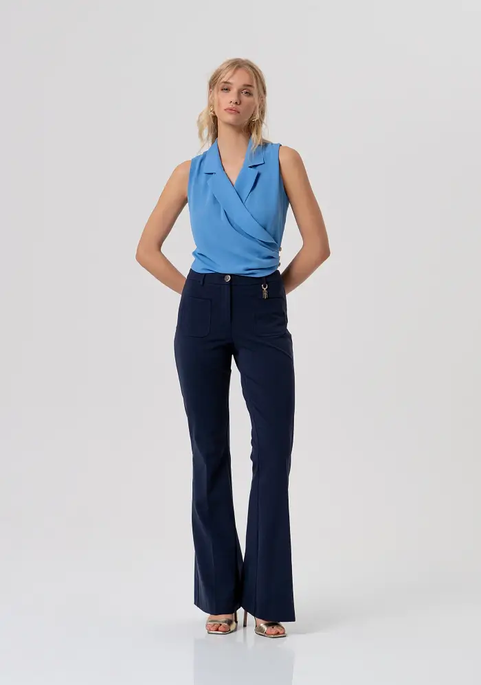 Fracomina Pantalone bootcut in punto milano