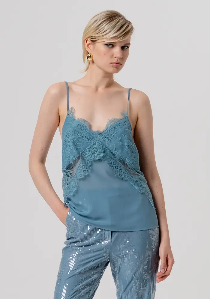 Top senza maniche lingerie
