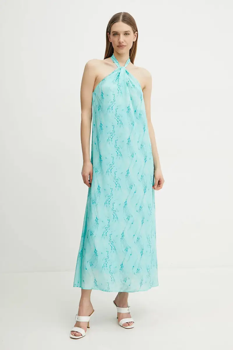 Fracomina vestito colore turchese FS25SD3006W422J3