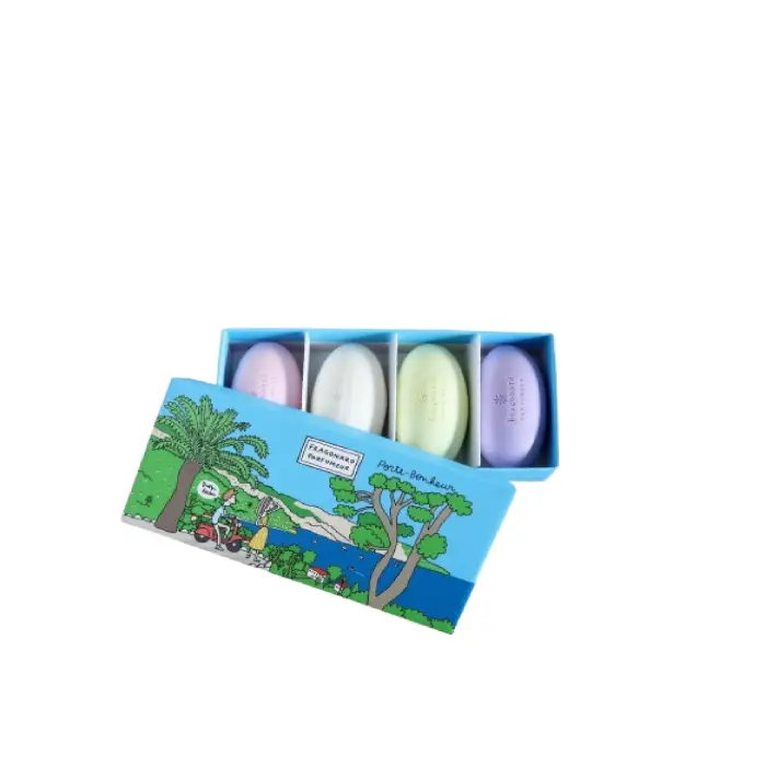 Fragonard 4 Savons Parfumes Porte-Bonheur 4x50gr