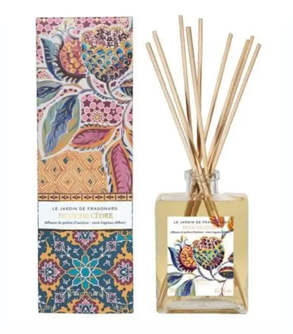 Fragonard Pistache Cedre Diffusore 200ml + 10 bastoncini