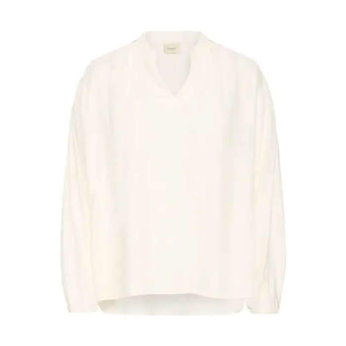 fransa Camicetta donna a maniche lunghe Helene 1 Blanc