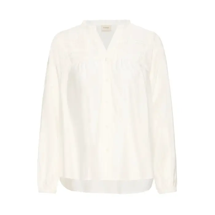 fransa Camicia da donna a maniche lunghe Zoya 1 Blanc