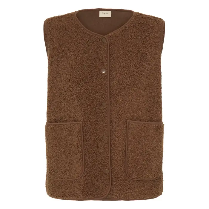 fransa Gilet da donna Gwynne 3 Marron