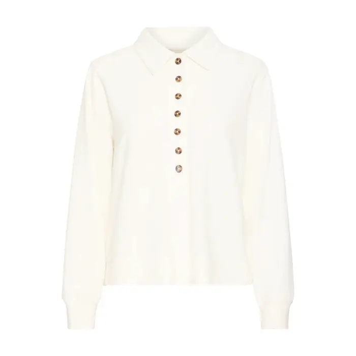 fransa Polo da donna Aurora 20 Blanc
