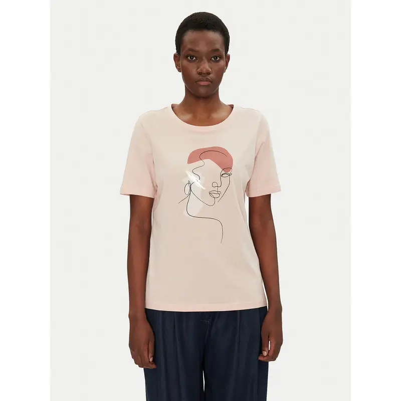 Fransa T-shirt Rosa 3215263