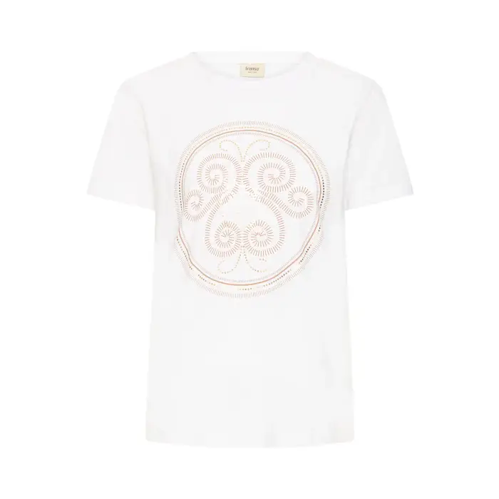 fransa T-shirt da donna Zary 1 Blanc