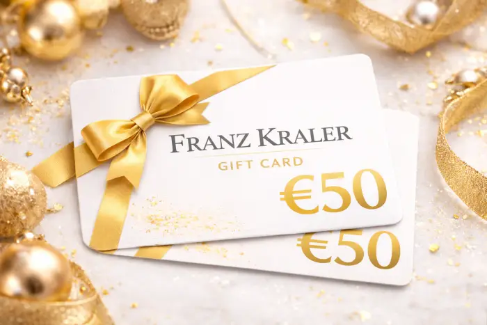 FRANZ KRALER gift card_2000 BIANCO