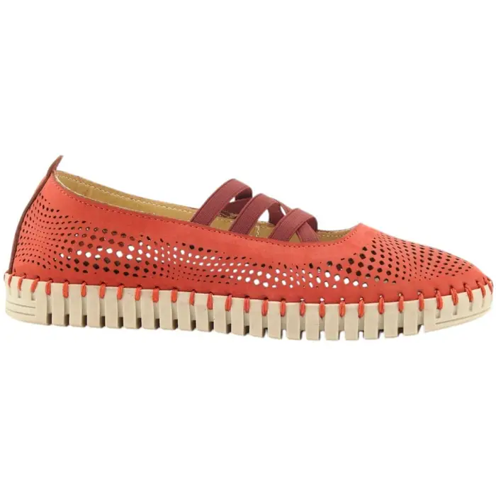 Frau Ballerine 52F2-PE26-CHER Rosso