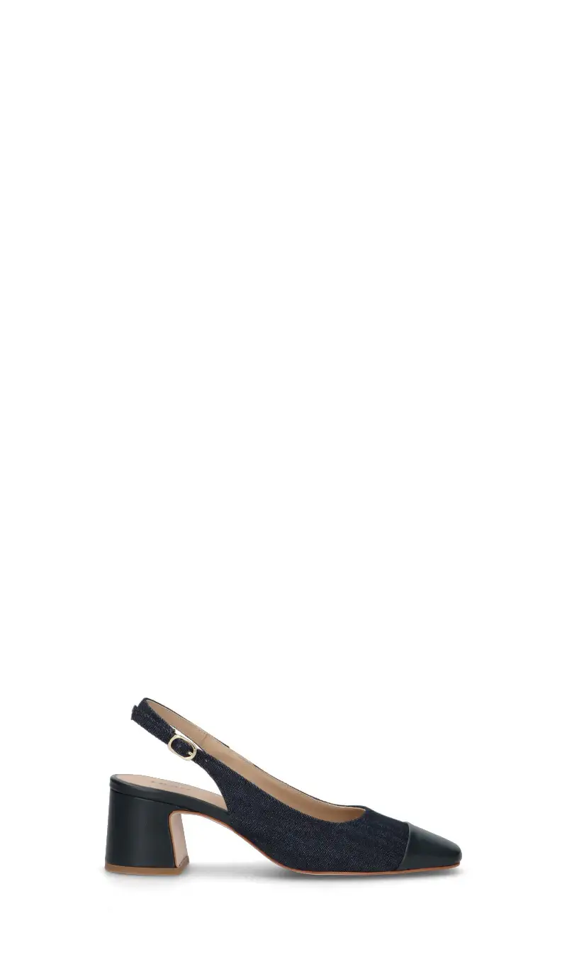 FRAU Decollete donna blu in pelle Vario