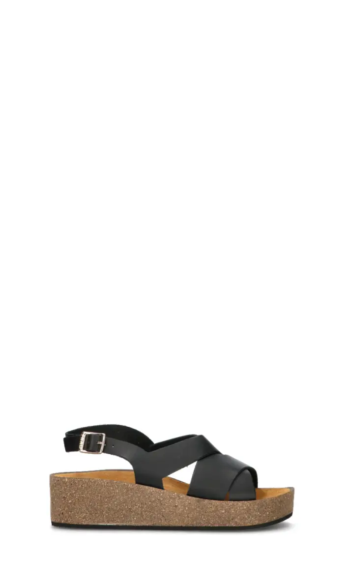 FRAU Sandalo donna blu in pelle Vario