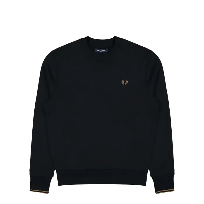 Fred Perry Felpa girocollo Noir