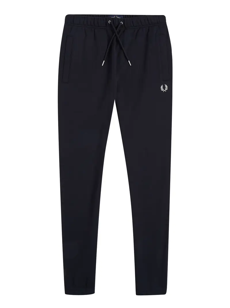 pantalone tuta fred perry da uomo - nero