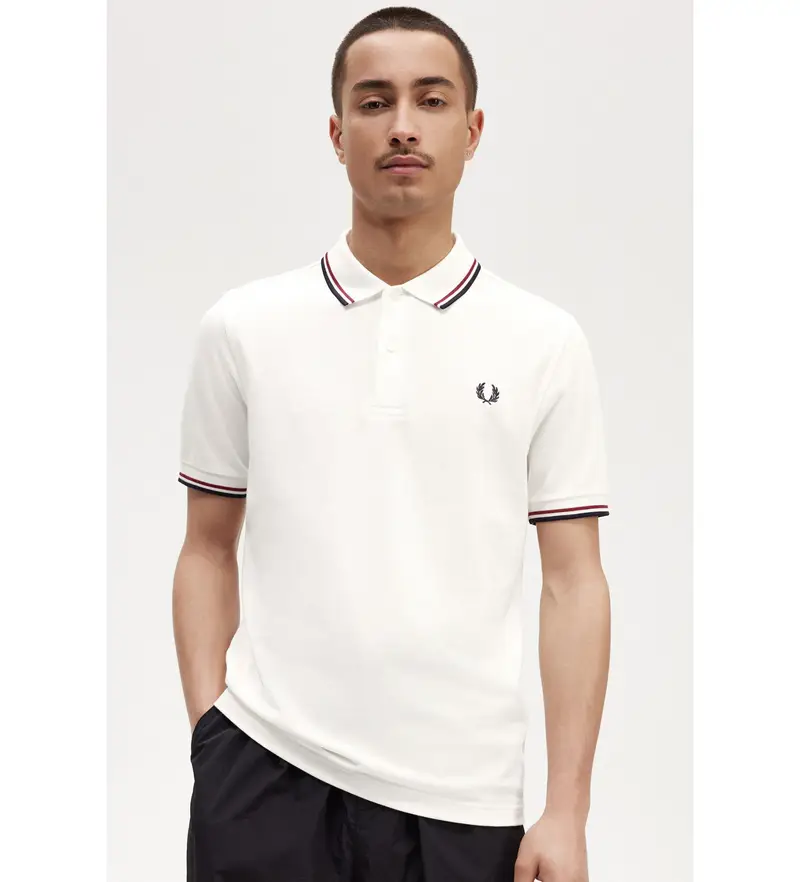 Fred Perry Polo Uomo Bianco 2653802