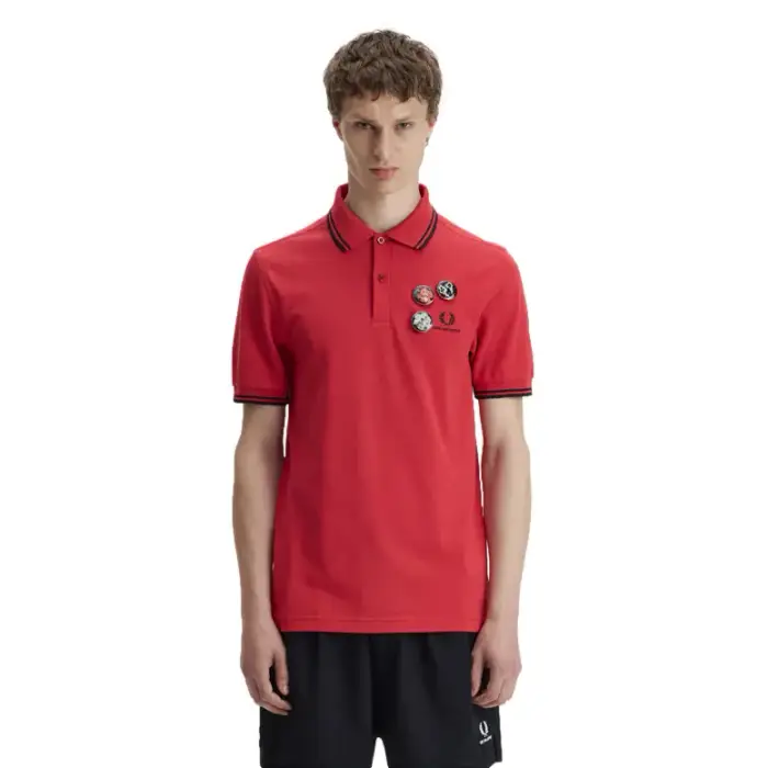 Fred Perry Polo Rouge