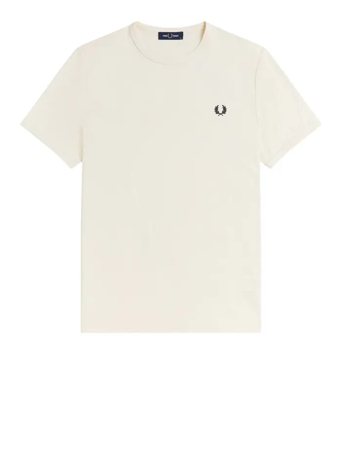 fred-perry t-shirt da uomo - avorio