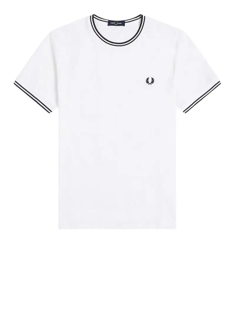 Fred Perry T-shirt Uomo Bianco 4451608
