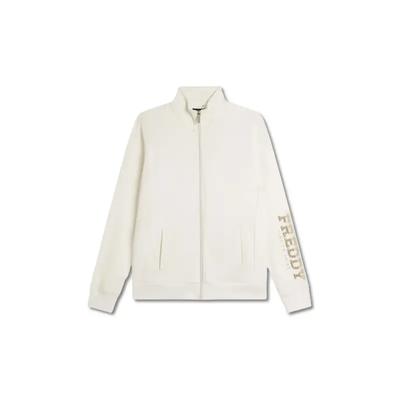 Freddy Felpa con zip e col alto con logo donna