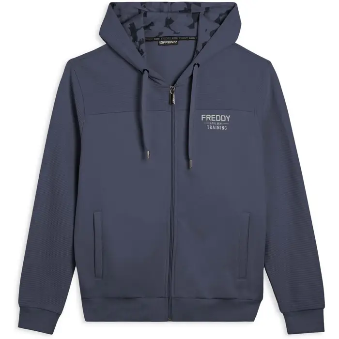 Freddy Felpe con cappuccio F25MTRS3 Blu