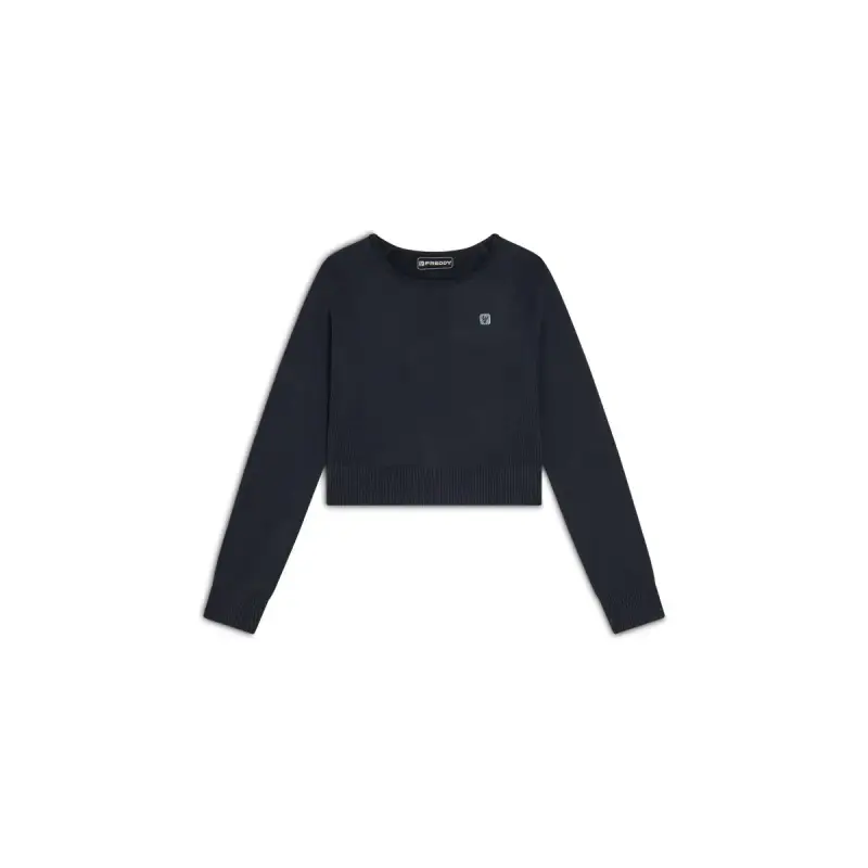 Freddy Maglia senza cuciture a maniche lunghe donna Noir