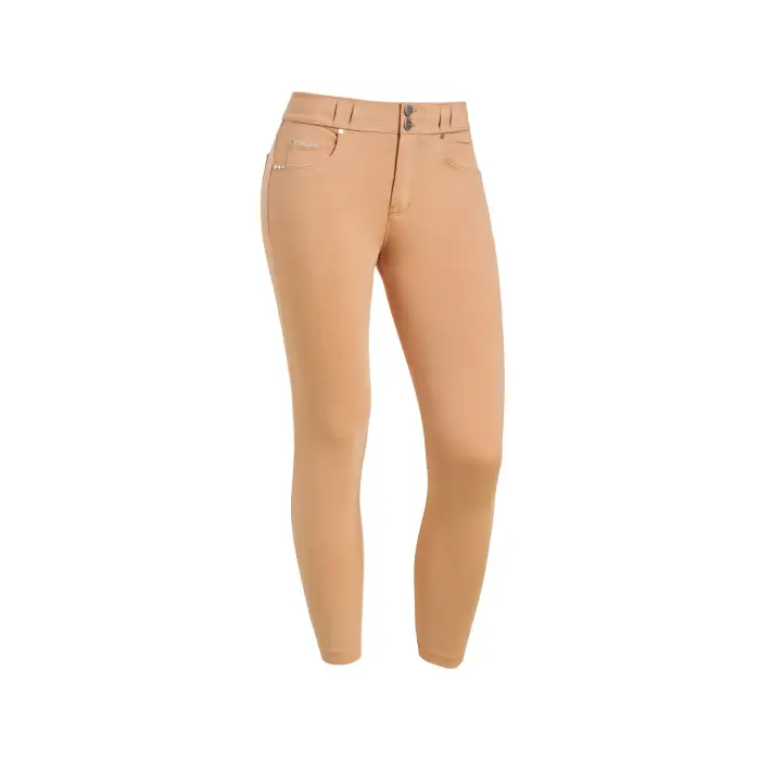 Pantaloni super skinny in jersey ecologico donna Freddy N O W ® Marron