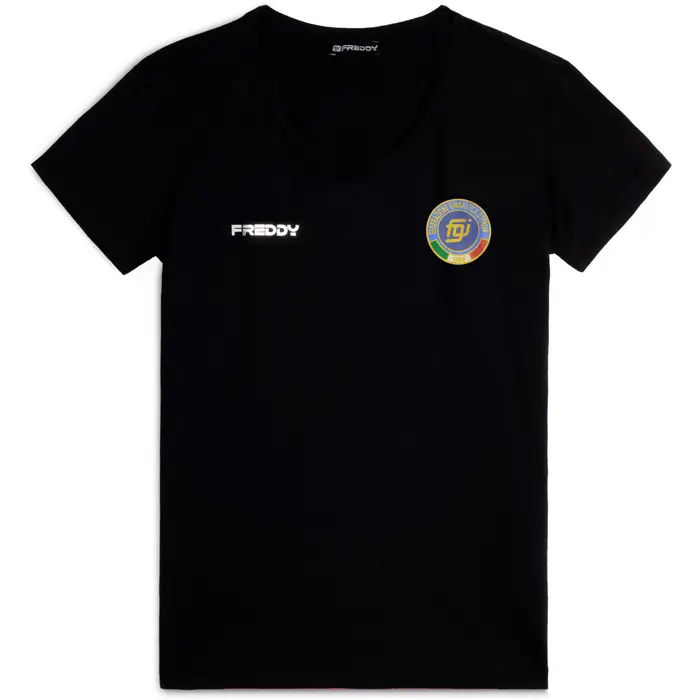 T-shirt Freddy FGIELLIE Nero