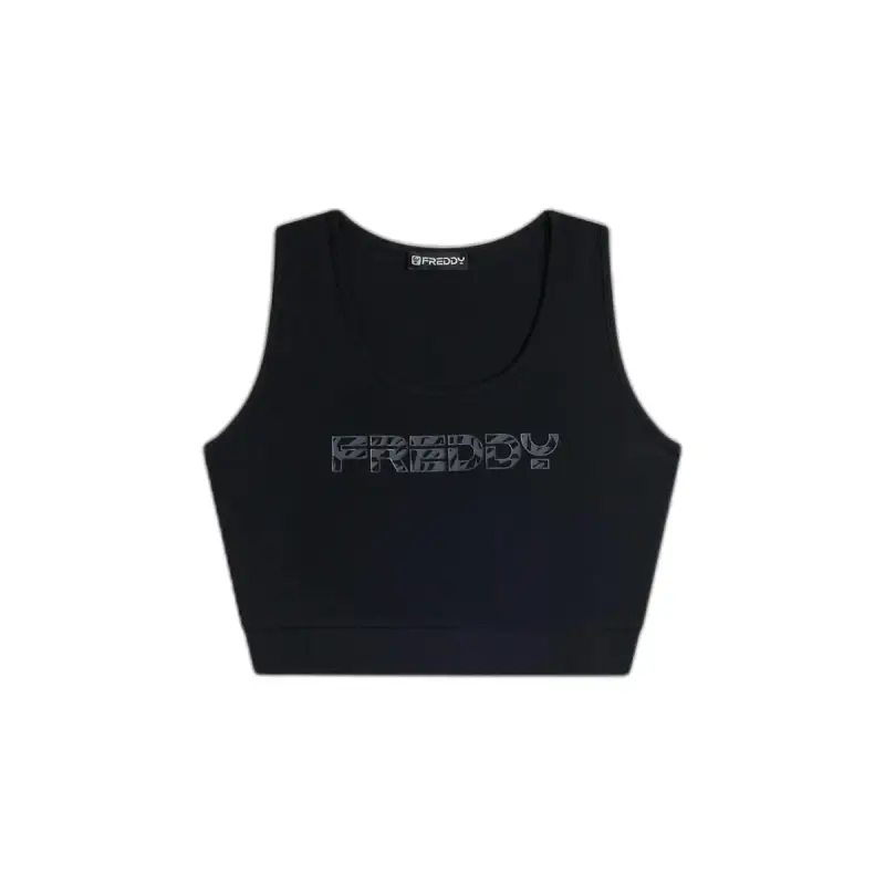 Freddy Top sportivo con supporto medio e motivo floreale donna