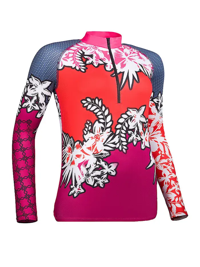 FREISEIN Maglia intima da donna IceCrystal rosso